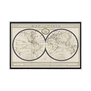 Toile de la carte de rue vintage de Paris de Structube
